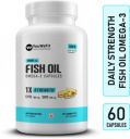 YouWeFit Omega-3 Fish Oil | 1000mg Daily Strength Fish Oil Capsules | No Fishy Burps  (60 Capsules)...