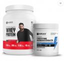 YouWeFit Whey Protein | 24g Protein, 4.5g BCAA, | Fast Absorption & Recovery | Lab tested Whey Protein  (907 g, 100 g, Double Chocolate, Unflavored)...
