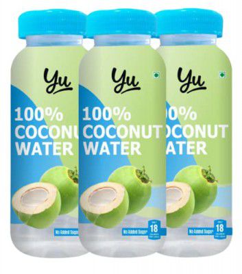 Yu Foodlabs - 100% Natural Coconut Water - 600Ml (Pack Of 3)