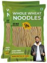 Yu Foodlabs - Whole Wheat Noodles - 100% Atta & Zero Maida - Easy To Digest Healthy Noodles - No Preservatives & 100% Natural - Just Boil - Ready In 5 Mins - Serves 6-300 grams (Pack Of 2)...