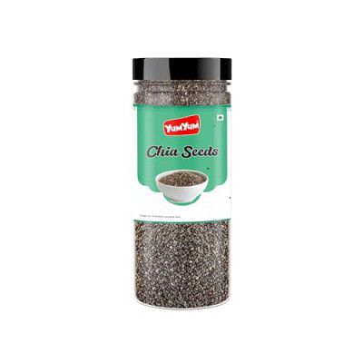 Yum Yum Pure Chia Seeds, 200g, Rich in Calcium & Protein, Source of Iron