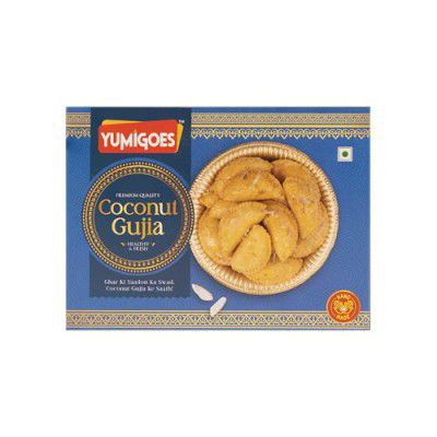 Yumigoes Coconut Gujia 400 GMS