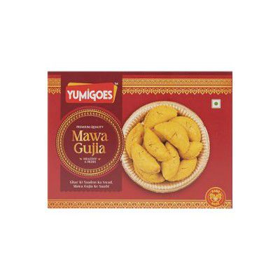 Yumigoes Mawa Gujia - 400 GMS Holi Sweets, Indian Delicacies.
