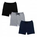 YUV Boys Pack of 3 Cotton Shorts with Pockets - 2 to 12 Years...