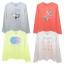 YUV Kids Boys Pack of 4 Printed 100% Cotton Fullsleeve Tshirts...