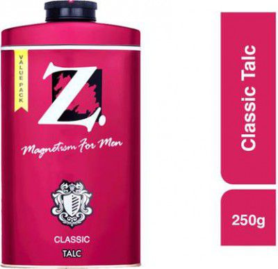Z - Magnetism for Men Classic Talc 250gm single  (250 g)