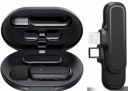 Z6 Digital Mini Portable Wireless Microphone Recording Clip Mic with Receiver...