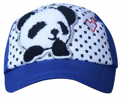 Zacharias Girl's Polka Dot Panda Baseball Cap
