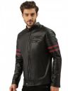 ZAFRA - Mens Solid leather Jacket | Faux Leather Jacket for Mens And Boys...