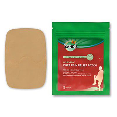 Zandu Ayurvedic Knee Pain Relief Patch (Pack of 5 Patches) 