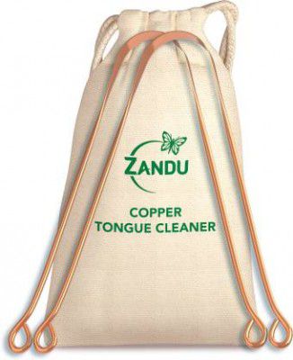 Zandu Copper Tongue Cleaner (Pack of 2)