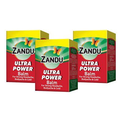 Zandu Ultra Power Balm 25ml - PACK OF 3