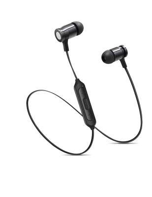 Zanos Sports Bluetooth Wireless Sweatproof IPX4 Earphone with Immersive Stereo Sound and Hands Free Mic