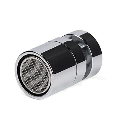 ZAP X-Flow 360 Degree Rotatable Universal Fit Aerator Water Saving Foam Flow Chrome Finish (2)