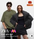 Diwali Mega Sale on Zara - FLAT 60% OFF + Up to 12% OFF Bank Offer on Entire Catalogue, Valid For Limited Time...