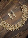 Zaveri Pearls Gold-Plated Kundan Studded Jewellery Set...