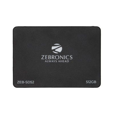 ZEB-SD52 SSD 512GB, SATA II and SATA III Interface, QLC, Silent Operation