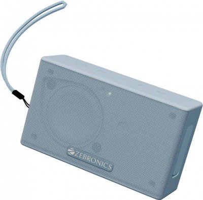 ZEBRONICS Zeb Sonic Pod S (PSPK 35) 8 W Bluetooth Speaker (Blue, Mono Channel)