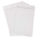 ZEBRIC A4 Size One Side Ruled Sheet for Project/Assignment/Practical/Homework 120-170 GSM (40 SHEETS)...
