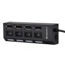 ZEBRONICS 150Hb 4 Port USB Hub with Dedicated On/Off Switch...
