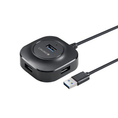 ZEBRONICS 400HB USB HUB 4 Ports USB 3.0 Transfer Speeds Upto 5 Gbps