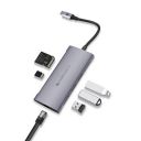 ZEBRONICS 6 in 1 USB Type C Multiport Adapter Zeb TA1000UCL with USB, SD, Micro SD, RJ45 Slots...