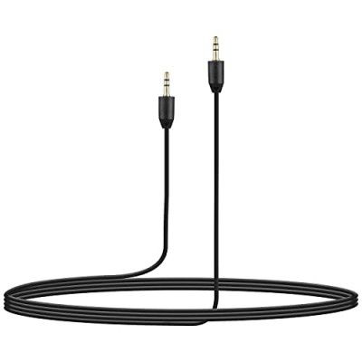 Zebronics ASC100 3.5mm AUX Male to Male cable with 1 meter length