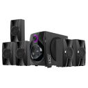 ZEBRONICS Basso 100 5.1 Home Theater Speaker with 5.25 Subwoofer, 90W RMS Powerful Bass, Bluetooth 5.1, Wall Mount, AC-3 Surround Sound, RGB Ring Light, Remote Control & LED Display...