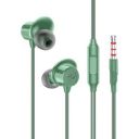 ZEBRONICS Buds 50, 3.5mm, in-Ear, Wired Earphones (Green)...