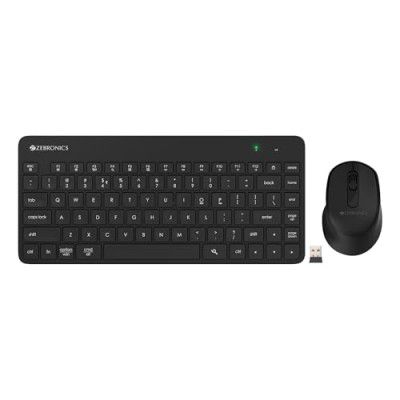 ZEBRONICS Companion 201 2.4GHz Wireless Keyboard & Mouse Combo