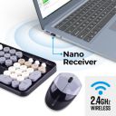 ZEBRONICS Companion 301 2.4GHz Wireless Keyboard & Mouse Combo...