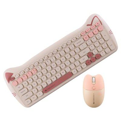 ZEBRONICS Companion 303 2.4GHz CAT Design Wireless Keyboard