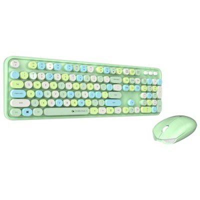 ZEBRONICS Companion 300 2.4GHz Wireless Keyboard & Mouse Combo with UV Printed