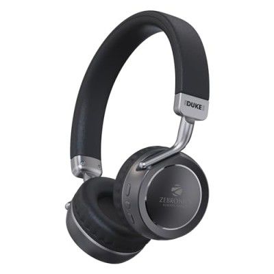 ZEBRONICS DUKE 2 Wireless Headphone, Supports Bluetooth