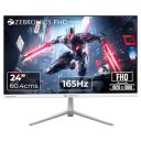 ZEBRONICS EA224 (24") Slim Gaming Monitor, 165Hz, FHD 1920x1080, Built-in Speakers, Metal Stand...