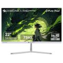 ZEBRONICS EA22FHD LED 22" Monitor, 75Hz, FHD 1920x1080, Slim Design, 16:9 Aspect Ratio...