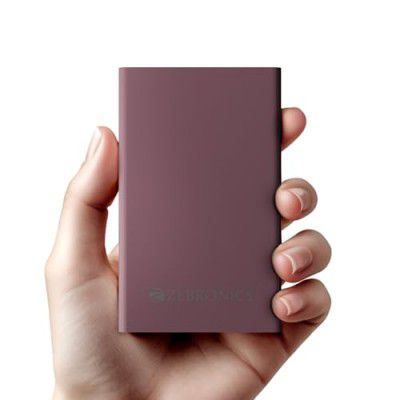 ZEBRONICS EnergiTank 10MR1, Metal Power Bank, 10000 mAh, 22.5W Super Fast Charging PD 3.0 (PPS)