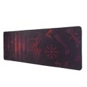 ZEBRONICS Firestorm Gaming Mouse pad for All Mouse sensors with Micro-Textured Fabric Surface, Anti Slip Rubber Base, 800x300mm Size, 4mm Thickness and a Portable roll and go Design...