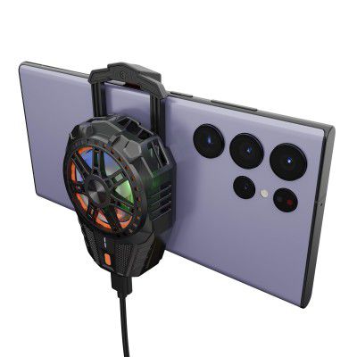 ZEBRONICS FROSTFLO 10 Ultralight Mobile Cooler, 5000 RPM, Gaming Fan