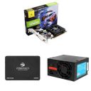 ZEBRONICS Gt610 2Gd3 with Pcie 2.0,Multiconnectivity Hdmi Dvi Vga,High Efficiency,Heatsink with Fan....