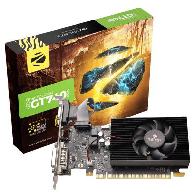 ZEBRONICS GT740-4GD3 Graphics Card, Fan, High Efficiency