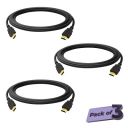 ZEBRONICS HAA1020 HDMI 2.0 Cable - HDMI ARC Enabled | Pack of 3 Units...