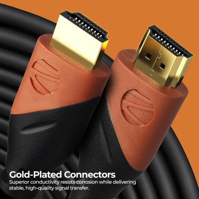 Zebronics HDMI 2.0 Cable with ARC, 4K@60Hz UHD, 1.5 Meter Cable (HAA1520A)