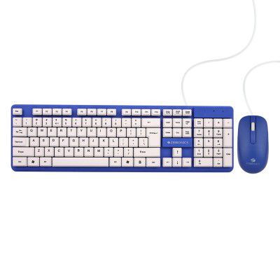 Zebronics JUDWAA 541 USB Keyboard and Mouse Set for Computers & Laptops