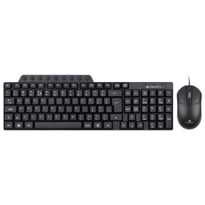 ZEBRONICS JUDWAA 555 USB Multimedia Keyboard & Mouse Combo