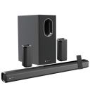 ZEBRONICS Juke BAR 7400 PRO 5.1 Channel soundbar with 6.5 subwoofers, 180W RMS, Dual Rear Satellites (Black)...