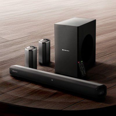 ZEBRONICS JUKE BAR 800 300 W Bluetooth Soundbar (Black, 5.1 Channel)