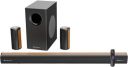 ZEBRONICS Juke Bar 9451 Dolby Audio Wireless Subwoofer & Dual Satellite, Wooden Finish 600 W Bluetooth Soundbar (Black, 5.1 Channel)...