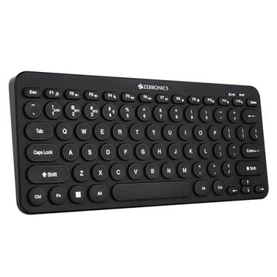 ZEBRONICS K4000MW Wireless Keyboard with 2 Bluetooth