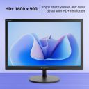 ZEBRONICS LED Monitor, 20 inch, HD+ 1600×900, 16:9 Aspect Ratio, 16.7M Colors, HDMI & VGA, Wall Mountable (EV20)...
